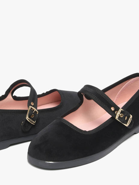 Ballerinas Met Riempjes Victoria Zwart women 1080111 ander zicht 2