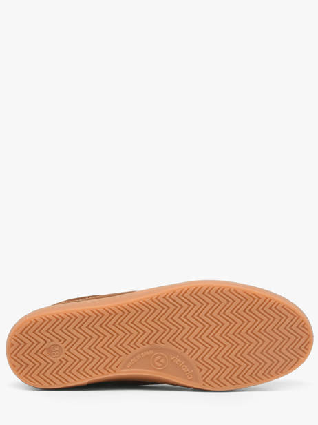 Sneakers Berlin Uit Leder Victoria Bruin women 1126218 ander zicht 4