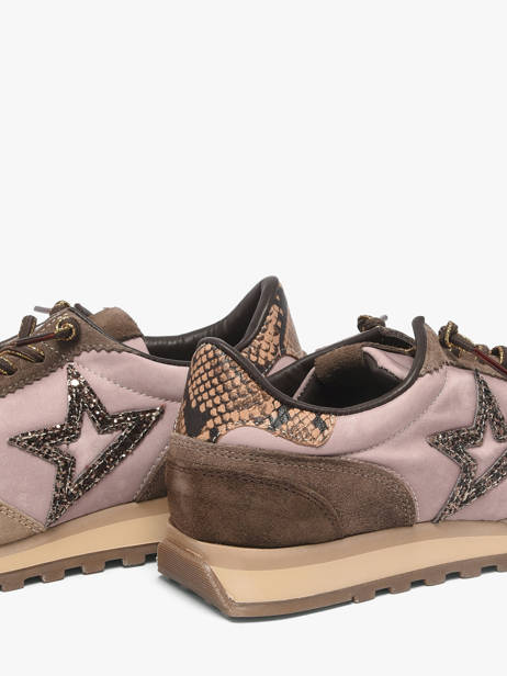 Sneakers Met Platformzool Cetti Roze women SRA ander zicht 3