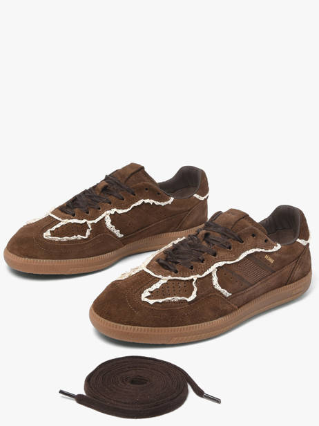 Sneakers Uit Leder Alohas Bruin women 10082307 ander zicht 1
