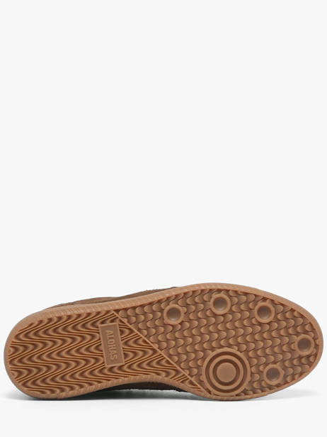 Sneakers Uit Leder Alohas Bruin women 10082307 ander zicht 4
