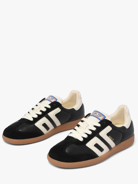 Sneakers Uit Leder Back 70 Zwart women 307 ander zicht 1