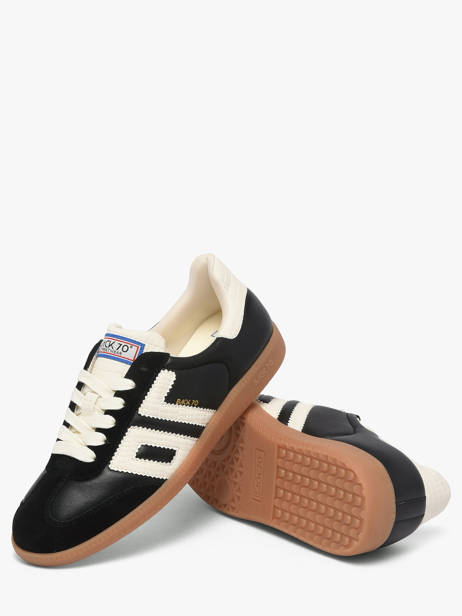 Sneakers Uit Leder Back 70 Zwart women 307 ander zicht 2
