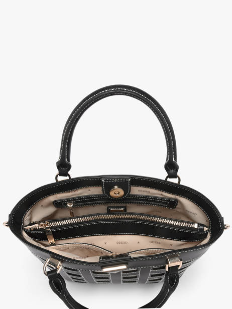 Cross Body Tas Frankie Guess Zwart frankie WG973605 ander zicht 2