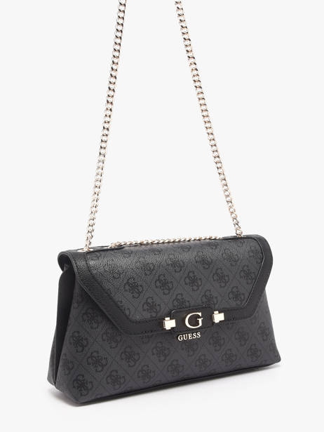 Cross Body Tas Lindsey Guess Zwart lindsey SG974921 ander zicht 1