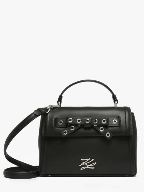 Handtassen K Autograph Leder Karl lagerfeld Zwart k autograph B3W30051