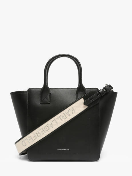 Handtassen K Daily Leder Karl lagerfeld Zwart k daily B3W30093 ander zicht 4