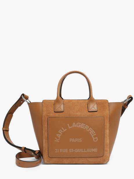 Handtassen K Daily Leder Karl lagerfeld Bruin k daily B3W30094