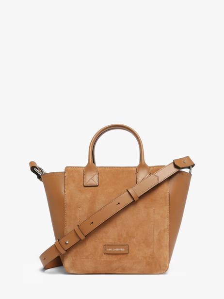 Handtassen K Daily Leder Karl lagerfeld Bruin k daily B3W30094 ander zicht 4