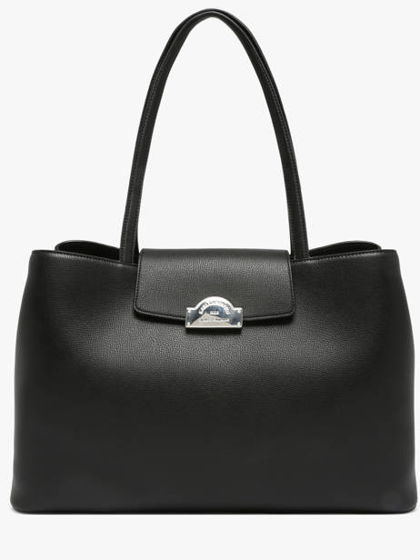 Handtas Rsg Leder Karl lagerfeld Zwart rsg B3W30115