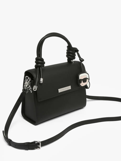 Cross Body Tas K Ikon Leder Karl lagerfeld Zwart k ikon B3W30125 ander zicht 1