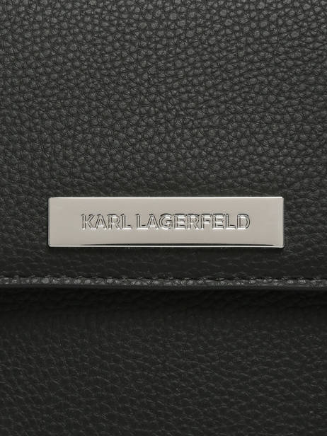Cross Body Tas K Ikon Leder Karl lagerfeld Zwart k ikon B3W30125 ander zicht 2