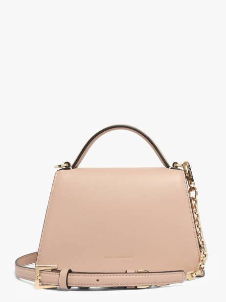 Cross Body Tas K Signature Leder Karl lagerfeld Roze k signature A1W30038 ander zicht 4