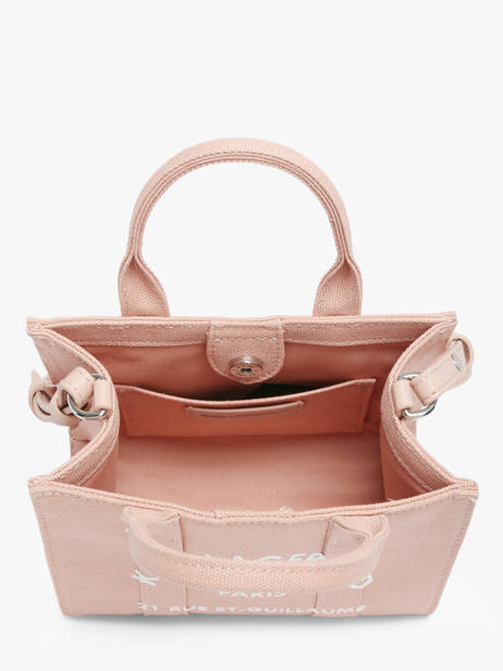 Cross Body Tas Rsg Katoen Karl lagerfeld Roze rsg A3W50118 ander zicht 2