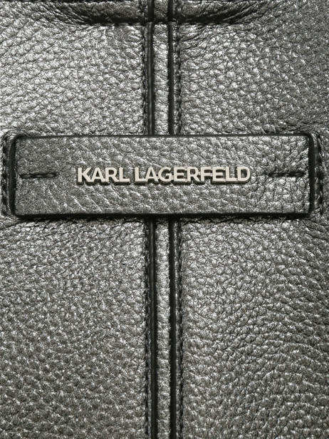 Schoudertassen K Pierced Polyurethaan Karl lagerfeld Zilver k pierced B3W30326 ander zicht 2