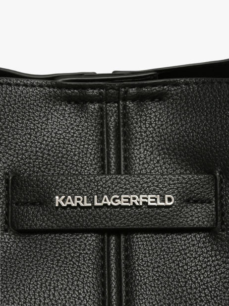 Schoudertassen K Pierced Polyurethaan Karl lagerfeld Zwart k pierced B3W30347 ander zicht 2