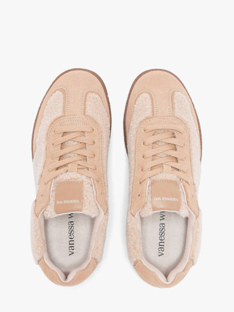 Sneakers Vanessa wu Beige women BK2950BG ander zicht 3