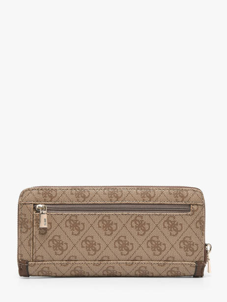 Portefeuille Guess Bruin lindsey SG974914 ander zicht 2