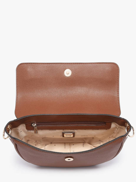 Cross Body Tas Camelia Polyurethaan Guess Bruin camelia BG974219 ander zicht 2