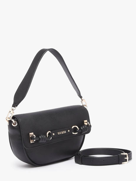 Cross Body Tas Camelia Polyurethaan Guess Zwart camelia BG974219 ander zicht 1