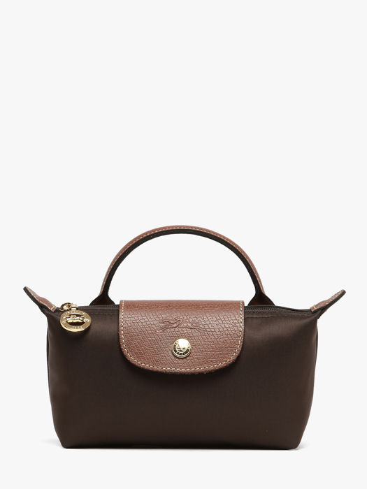 Longchamp Le pliage original Clutch Bruin