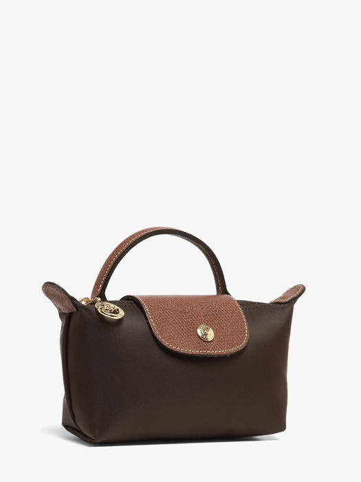 Longchamp Le pliage original Clutch Bruin