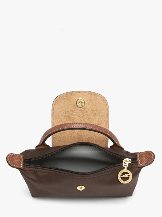 Longchamp Le pliage original Clutch Bruin
