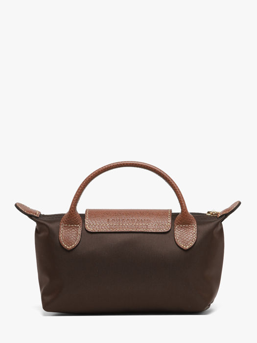 Longchamp Le pliage original Clutch Bruin
