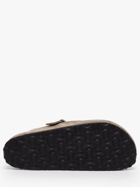 Slippers Boston Rivet Uit Leder Birkenstock Bruin women 1030418 ander zicht 5
