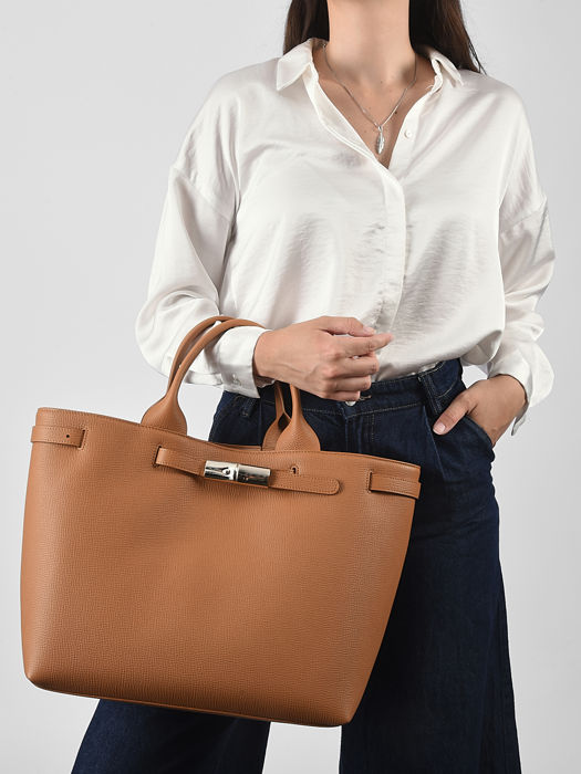 Longchamp Le smart flow Handtas Bruin