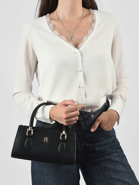 Cross Body Tas Th Grace Tommy hilfiger Zwart th grace AW18749 ander zicht 1