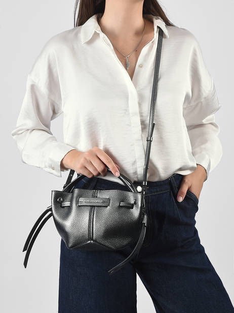 Cross Body Tas K Pierced Leder Karl lagerfeld Zilver k pierced B3W30356 ander zicht 1