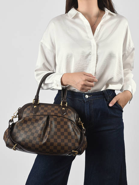Handtas Second Life Louis vuitton Bruin second life MTFZPU43 ander zicht 1
