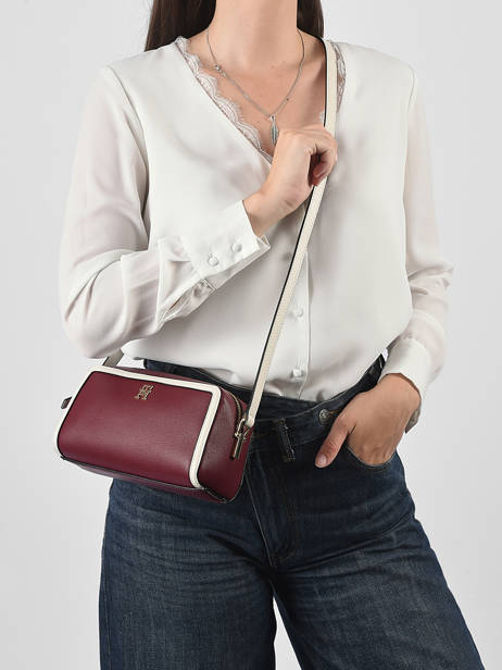 Cross Body Tas Th Grace Tommy hilfiger Rood th grace AW18899 ander zicht 1
