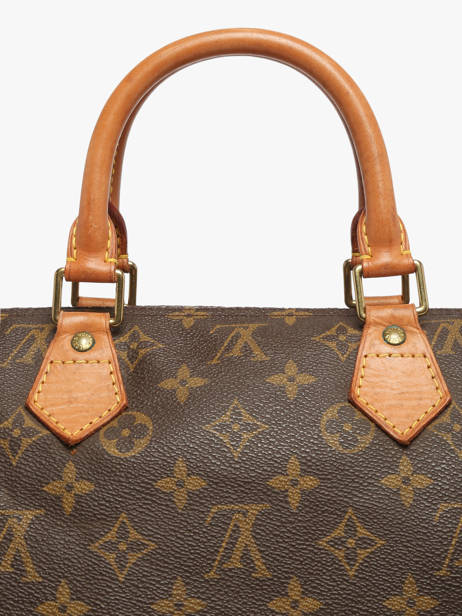 Handtas Second Life Louis vuitton Bruin second life M41522 ander zicht 3