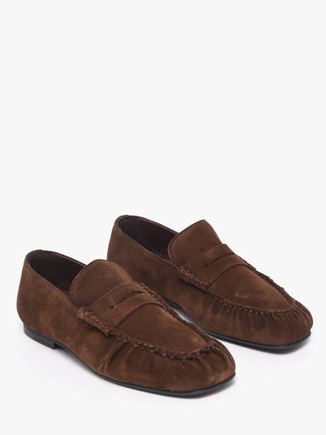 Mocassins Uit Leder Alohas Bruin women 10121401 ander zicht 1