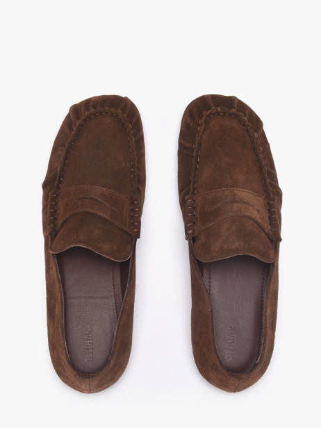 Mocassins Uit Leder Alohas Bruin women 10121401 ander zicht 3