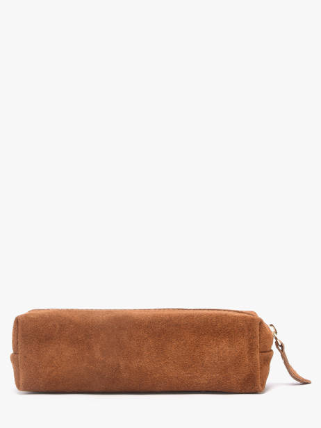 Etui Leder Milano Bruin velvet VE22116O ander zicht 2