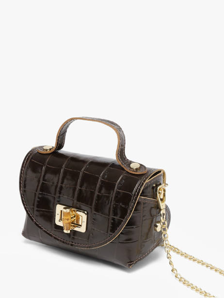 Cross Body Tas Cocco Balo Milano Bruin cocco balo CB24117 ander zicht 1