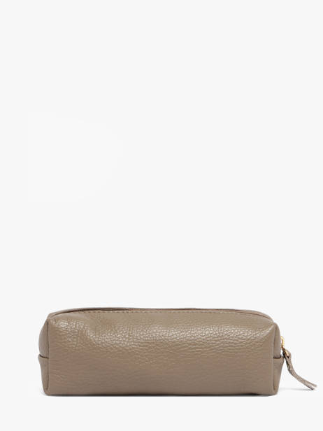 Etui Leder Milano Beige caviar CA22116O ander zicht 2