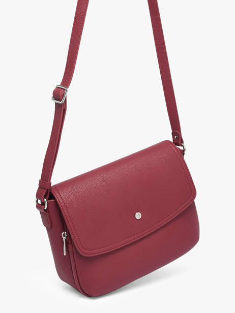 Cross Body Tas Maya Hexagona Rood maya 2120201 ander zicht 2