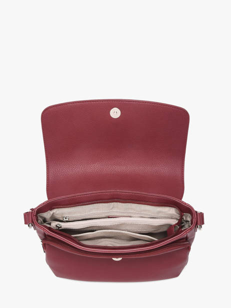 Cross Body Tas Maya Hexagona Rood maya 2120201 ander zicht 3