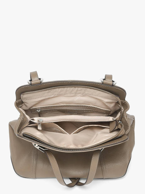 Rugzak Leder Hexagona Beige confort 462107 ander zicht 3