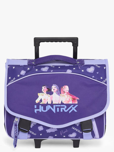 Boekentas Op Wieltjes 2 Compartimenten K-pop demon hunters Violet huntrix 26AJ203O