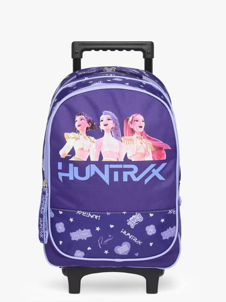 Rugzak Op Wieltjes 1 Compartiment K-pop demon hunters Violet huntrix 26AJ204R