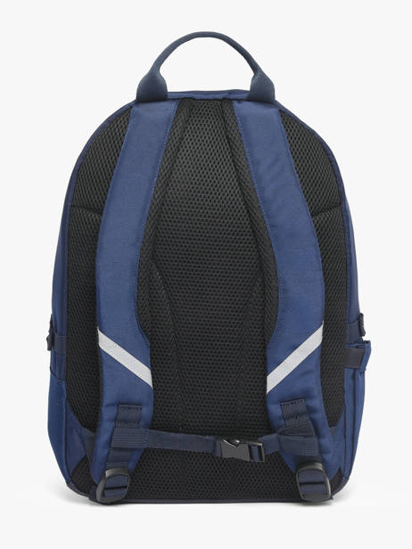 Rugzak 2 Compartimenten Caramel et cie Blauw boheme FI ander zicht 4