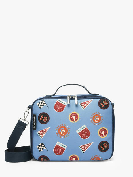Lunchtas Caramel et cie Blauw fier GA