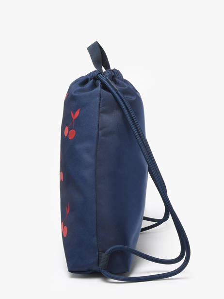 Sporttas Caramel et cie Blauw boheme FI ander zicht 2