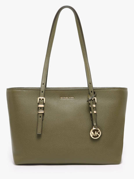 Handtas Quinn Leder Michael kors Groen quinn T5GQNT2L