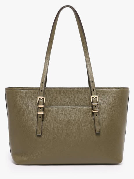Handtas Quinn Leder Michael kors Groen quinn T5GQNT2L ander zicht 4